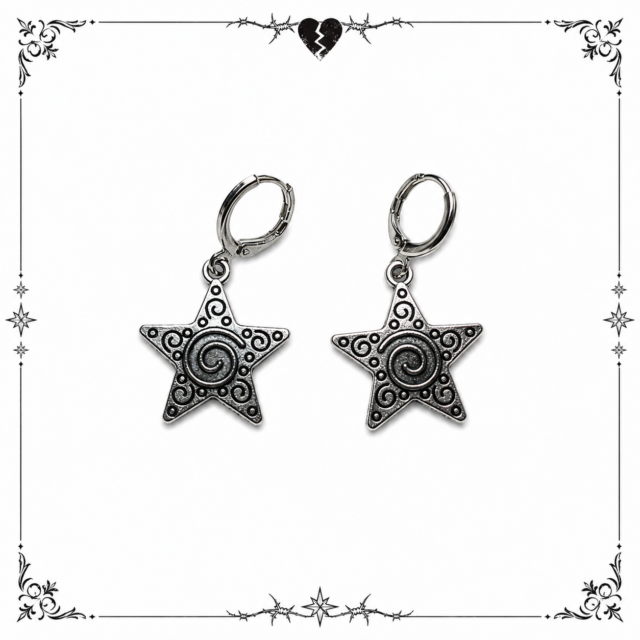 Publicación de pendientes de estrella para Kittyx Shop